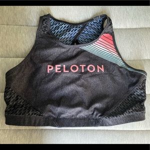 XL Peloton Roller Girl High Neck Sports Bra